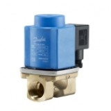 Danfoss solenoid valve EV251B, Assisted lift operated 2/2-way solenoid valves